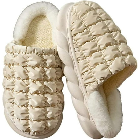 PIKADINGNIS Women Men Trendy Shiny Bubble Down House Slippers Warm Soft Fluffy Fur Lining Fashion Shoes Indoor Outdoor
PIKADINGNIS Women Men Trendy Shiny Bubble Down House Slippers Warm Soft Fluffy Fur Lining Fashion Shoes Indoor Outdoor