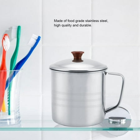 Gupbes Tea Mug With Lid Stainless Steel Cup Tea Mug with Lid Handle Water Cup Home Office Stainless Steel Mug
Gupbes Tea Mug With Lid Stainless Steel Cup Tea Mug with Lid Handle Water Cup Home Office Stainless Steel Mug
