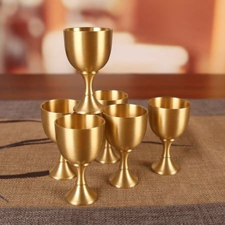 XWQ Wine Cup Shatterproof Easy to Use Brass Mini Cocktails Drinking Pokal for Home
XWQ Wine Cup Shatterproof Easy to Use Brass Mini Cocktails Drinking Pokal for Home