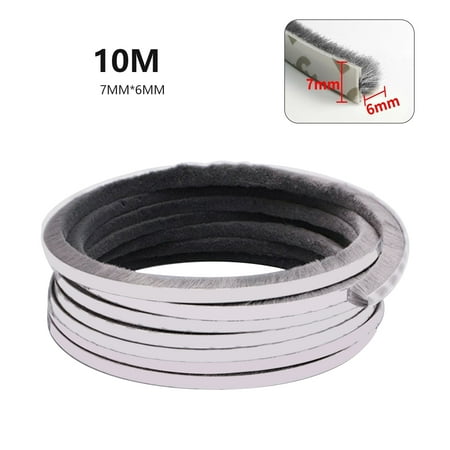 Self Adhesive Weather Stripping 10m High-Density Felt Insulation Tape Draught Excluder Door Draft Excluder Strip for Sliding Doors Window By ZIAERKOR
Self Adhesive Weather Stripping 10m High-Density Felt Insulation Tape Draught Excluder Door Draft Excluder Strip for Sliding Doors Window By ZIAERKOR