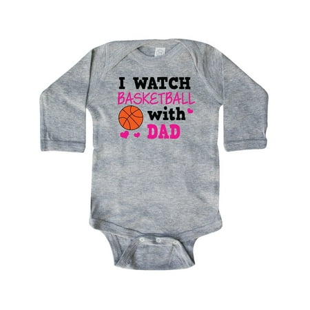 Inktastic I Watch Basketball with Dad Gift Baby Boy or Baby Girl Long Sleeve Bodysuit
Inktastic I Watch Basketball with Dad Gift Baby Boy or Baby Girl Long Sleeve Bodysuit