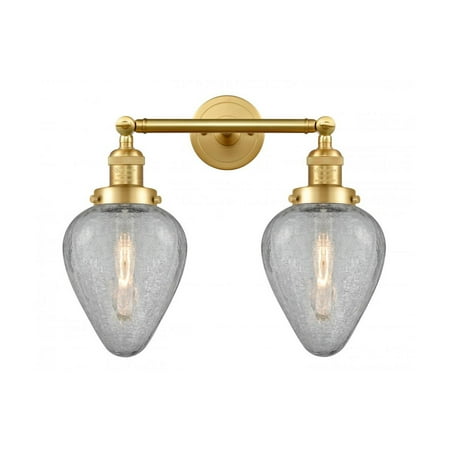 Satin Gold Tone Bathroom Vanity 17 Wide Steel/Cast Brass/Glass Medium Base 2 Light Fixture
Satin Gold Tone Bathroom Vanity 17 Wide Steel/Cast Brass/Glass Medium Base 2 Light Fixture