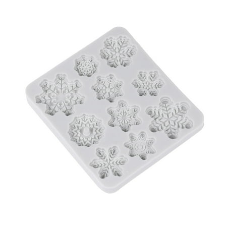 NUOLUX 10 Cavity Christmas Silicone Baking Cake Molds Christmas Snowflake Shape Cake Mold Tray Non-stick Heat-resistant Flexible Silicone Mold for DIY Desserts
NUOLUX 10 Cavity Christmas Silicone Baking Cake Molds Christmas Snowflake Shape Cake Mold Tray Non-stick Heat-resistant Flexible Silicone Mold for DIY Desserts