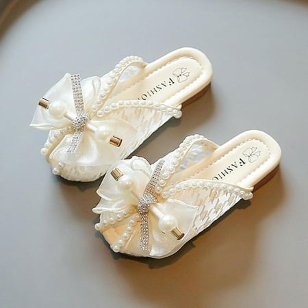 Shoes Kids Baby Girls Pearl Crystal Bling Bowknot Single Princess Shoes Sandals Casual Baby Shoes
Shoes Kids Baby Girls Pearl Crystal Bling Bowknot Single Princess Shoes Sandals Casual Baby Shoes
