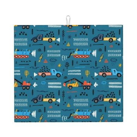 Goofa Dish Drying Mat Super Absorbent Drying Mat Large Dish Drying Mats for Kitchen Counter Easy Clean Dish Mat Kitchen Drying Mat 16 x 18 ( Construction Trucks )
Goofa Dish Drying Mat Super Absorbent Drying Mat Large Dish Drying Mats for Kitchen Counter Easy Clean Dish Mat Kitchen Drying Mat 16 x 18 ( Construction Trucks )