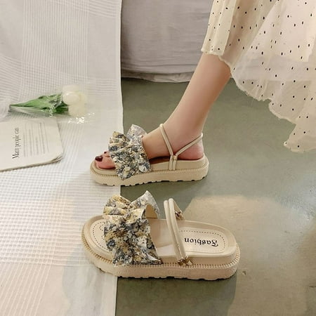 CoCopeaunt Womens Slippers New Platform Flat Shoes Indoor Slippers Anti-Slip Bow Roman Platform Beach Shoes Ladies Summer Sandals
CoCopeaunt Womens Slippers New Platform Flat Shoes Indoor Slippers Anti-Slip Bow Roman Platform Beach Shoes Ladies Summer Sandals