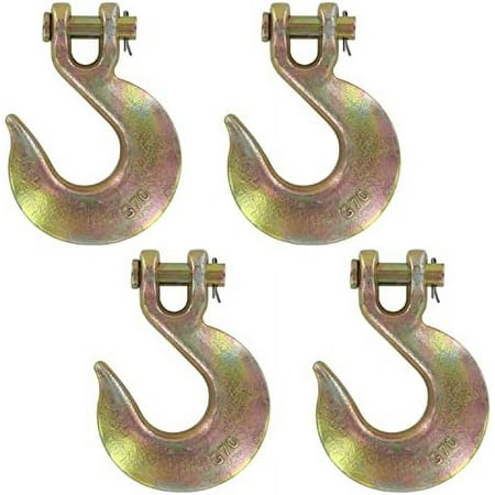 Inch Grade 70 Clevis Slip Hook Working Load Limit 11 300 Pounds Yellow Zinc Chromate Finish 4 Pack
Inch Grade 70 Clevis Slip Hook Working Load Limit 11 300 Pounds Yellow Zinc Chromate Finish 4 Pack