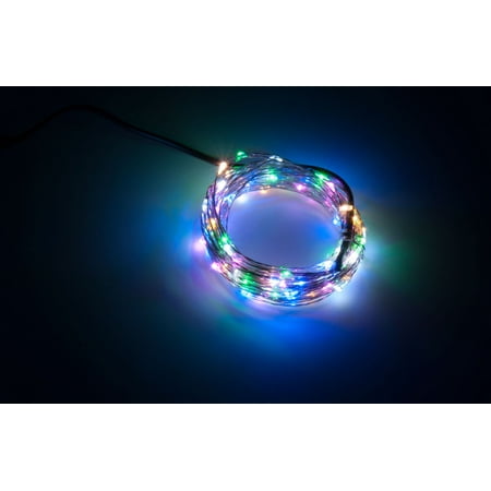 USB Plug in LED Fairy Lights 2 Packs of 50 LED Bulbs 16 Ft Silver Wire Waterproof Starry String Lights for Bedroom Patio Garden Party Wedding Commercial Lighting (RGB)
USB Plug in LED Fairy Lights 2 Packs of 50 LED Bulbs 16 Ft Silver Wire Waterproof Starry String Lights for Bedroom Patio Garden Party Wedding Commercial Lighting (RGB)
