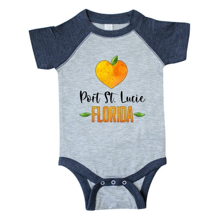 Inktastic Port St Lucie Florida Orange in Heart Gift Baby Boy or Baby Girl Bodysuit
Inktastic Port St Lucie Florida Orange in Heart Gift Baby Boy or Baby Girl Bodysuit