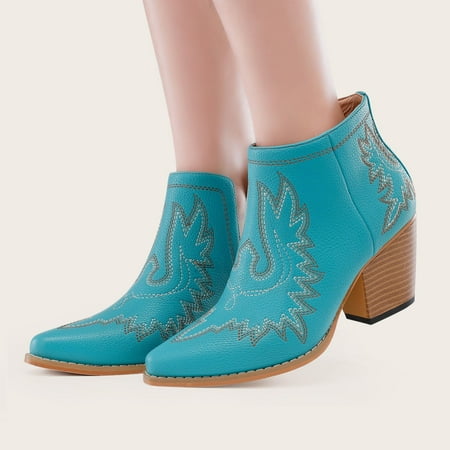 Women s Boots High Heel Pointed Toe Boots Slip-on Shoes Embroidered Shoes Warm Boots Ankle Boots Winter Casual Women Shoes
Women s Boots High Heel Pointed Toe Boots Slip-on Shoes Embroidered Shoes Warm Boots Ankle Boots Winter Casual Women Shoes