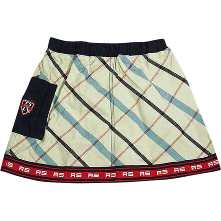 Regatta - Little Girls Plaid Twill Skirt 6701-2T (Cream Plaid)
