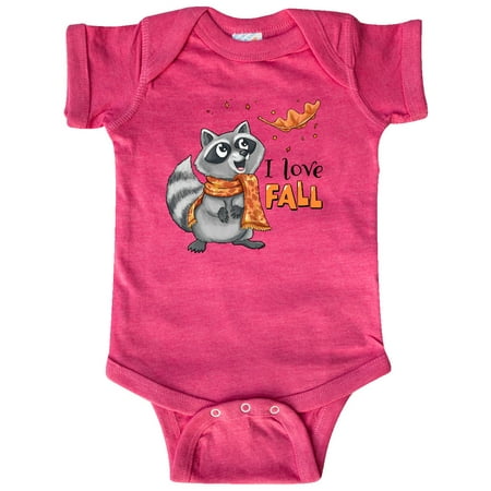 Inktastic I Love Fall Cute Raccoon with Scarf and Leaf Gift Baby Boy or Baby Girl Bodysuit
Inktastic I Love Fall Cute Raccoon with Scarf and Leaf Gift Baby Boy or Baby Girl Bodysuit
