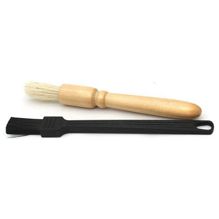 Coffee Grinder Cleaning Brush Wood Handle & Bristle Wood Sand Brush