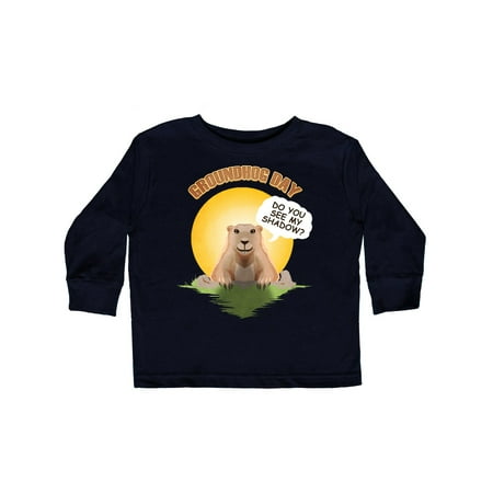 Inktastic Groundhog Day See My Shadow Gift Toddler Boy or Toddler Girl Long Sleeve T-Shirt
Inktastic Groundhog Day See My Shadow Gift Toddler Boy or Toddler Girl Long Sleeve T-Shirt