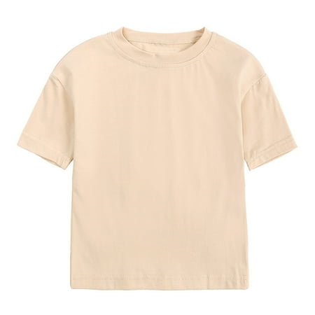 Toddler Kids Baby Boys Girls Solid Basic Short Sleeve Crewneck T Shirts Tops Tee Clothes for Children Baby Shirt under 5 Toddler Girl Clothes Size 4t Little Girls Undershirts Girls Size 6 Toddler
Toddler Kids Baby Boys Girls Solid Basic Short Sleeve Crewneck T Shirts Tops Tee Clothes for Children Baby Shirt under 5 Toddler Girl Clothes Size 4t Little Girls Undershirts Girls Size 6 Toddler