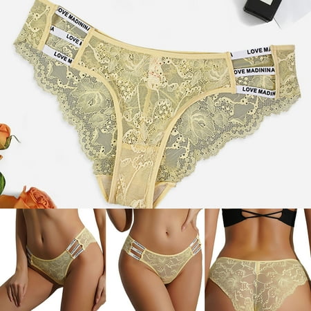 Yuelianxi Womens Underwear Cotton Bikini Panties Lace Soft Hipster Panty Ladies Stretch Fashion Briefs
Yuelianxi Womens Underwear Cotton Bikini Panties Lace Soft Hipster Panty Ladies Stretch Fashion Briefs