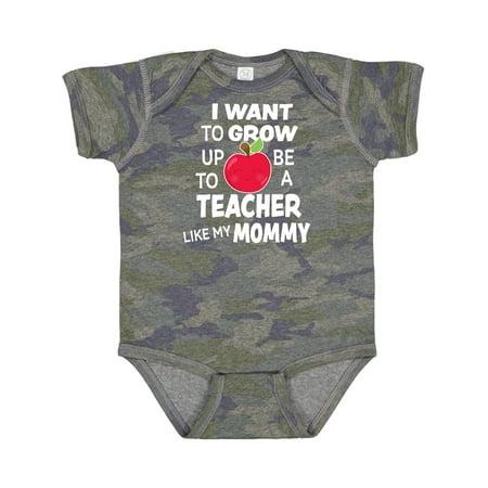Inktastic I Want to Grow Up to Be a Teacher Like My Mommy Gift Baby Boy or Baby Girl Bodysuit
Inktastic I Want to Grow Up to Be a Teacher Like My Mommy Gift Baby Boy or Baby Girl Bodysuit