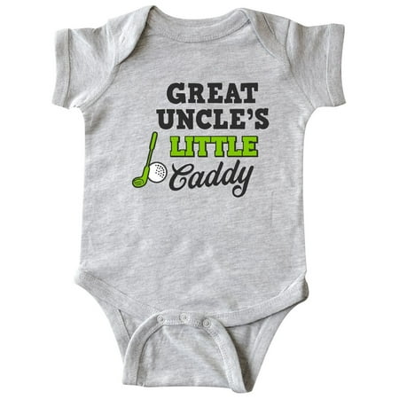 Inktastic Great Uncles Little Caddy with Golf Club and Ball Gift Baby Boy or Baby Girl Bodysuit
Inktastic Great Uncles Little Caddy with Golf Club and Ball Gift Baby Boy or Baby Girl Bodysuit