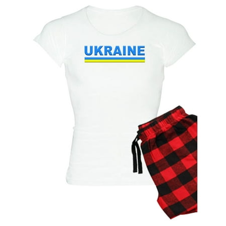 CafePress - Pro Ukraine Pride Ukrainian Flag Pajamas - Women s Light Pajamas