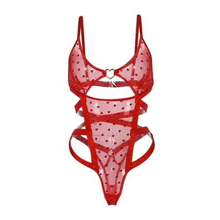 Lingerie for Women s Sexy Jumpsuit Body Tie Mesh Embroidery One Piece Bodysuit Underwear Intimates Rompers
Lingerie for Women s Sexy Jumpsuit Body Tie Mesh Embroidery One Piece Bodysuit Underwear Intimates Rompers