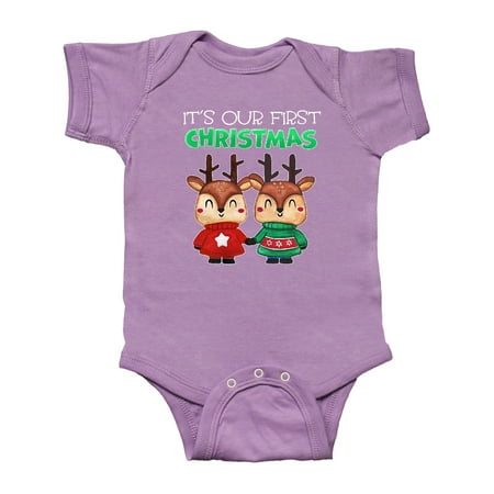 Inktastic It s Our 1st Christmas with Cute Reindeer Twins Gift Baby Boy or Baby Girl Bodysuit
Inktastic It s Our 1st Christmas with Cute Reindeer Twins Gift Baby Boy or Baby Girl Bodysuit