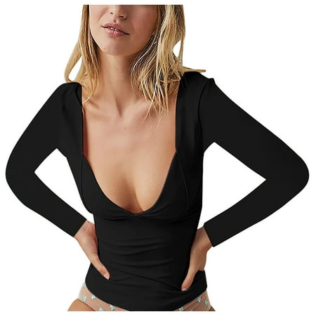Quealent Shirts For Women Women s Crewneck Shirts Causal Long Sleeve Slim Fit Underscrub Winter Basic Tee Tops Black L
Quealent Shirts For Women Women s Crewneck Shirts Causal Long Sleeve Slim Fit Underscrub Winter Basic Tee Tops Black L