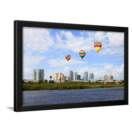 The City Skyline of Tampa Florida Framed Print Wall Art By Gary718