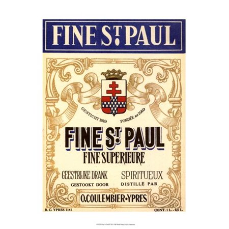 Posterazzi OWP41312D Fine St. Paul Poster -13.00 x 19.00