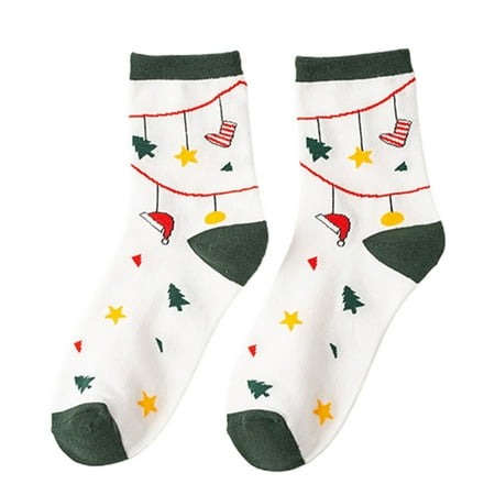 Dasbsug Christmas Women Holiday Cotton Crew Socks Novelty Funny Colorful Cartoon Xmas Tree Santa Elk Snowflake Print Mid Hosiery
Dasbsug Christmas Women Holiday Cotton Crew Socks Novelty Funny Colorful Cartoon Xmas Tree Santa Elk Snowflake Print Mid Hosiery