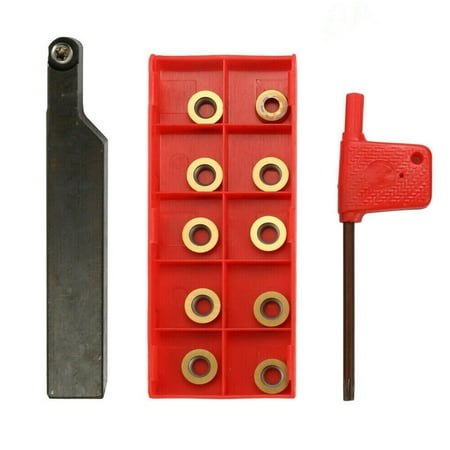Sufanic SRAPR1616H10 16mm CNC External Turning Tool Holder+10Pcs RPMW1003MO Round Insert
Sufanic SRAPR1616H10 16mm CNC External Turning Tool Holder+10Pcs RPMW1003MO Round Insert