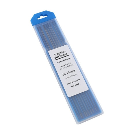 Welding Tungsten Electrodes 10-Pack WY20 1.0x175MM