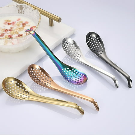 Happy date 2Packs Spherification Spoon - Stainless Steel Spherification Spoon Molecular Slotted Bar Spoon Molecular Mixologist Spherification Bar Spoon for Kitchen
Happy date 2Packs Spherification Spoon - Stainless Steel Spherification Spoon Molecular Slotted Bar Spoon Molecular Mixologist Spherification Bar Spoon for Kitchen