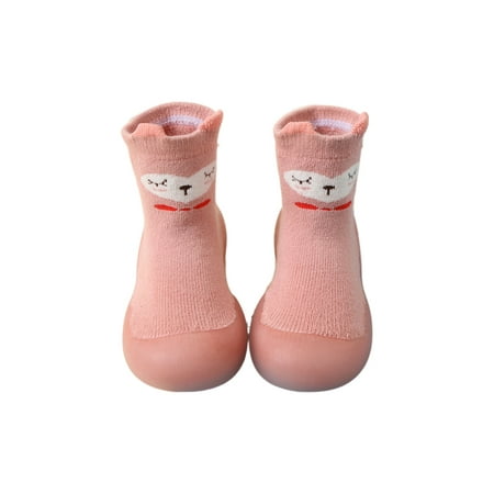 Daeful Girls Boys Socks Slipper Anti Collision First Walkers Boots Prewalker Floor Slippers Comfort Non-Slip Sock Boot Walking Crib Shoe Pink 4.5C
Daeful Girls Boys Socks Slipper Anti Collision First Walkers Boots Prewalker Floor Slippers Comfort Non-Slip Sock Boot Walking Crib Shoe Pink 4.5C
