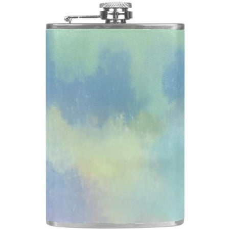 josid Tie Dye 3.6x6in Stainless Steel Small Flask Leak-Proof Stainless Steel Construction Wrapped in Premium Two-Layer Leather Nano-Printed Design 227ml Capacity
josid Tie Dye 3.6x6in Stainless Steel Small Flask Leak-Proof Stainless Steel Construction Wrapped in Premium Two-Layer Leather Nano-Printed Design 227ml Capacity