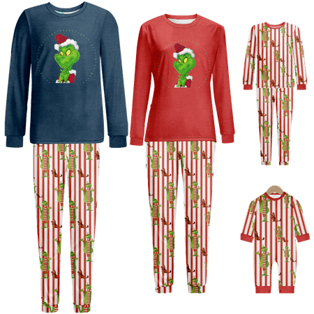 FUNIER Family Matching Christmas Pajamas Set Christmas Grinch Print Sizes Baby-Kids-Adult-Pet 2 Pieces Top and Pants Bodysuits Xmas Pjs Set
FUNIER Family Matching Christmas Pajamas Set Christmas Grinch Print Sizes Baby-Kids-Adult-Pet 2 Pieces Top and Pants Bodysuits Xmas Pjs Set