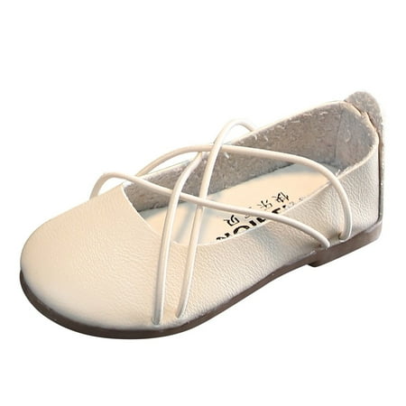 Toddler Baby Girls Small Leather Shoes Fashion Cross Belt Shallow Mouth Single Shoes Lovely Flat Anti-skid Casual Shoes Soft Sole Princess Shoes
Toddler Baby Girls Small Leather Shoes Fashion Cross Belt Shallow Mouth Single Shoes Lovely Flat Anti-skid Casual Shoes Soft Sole Princess Shoes