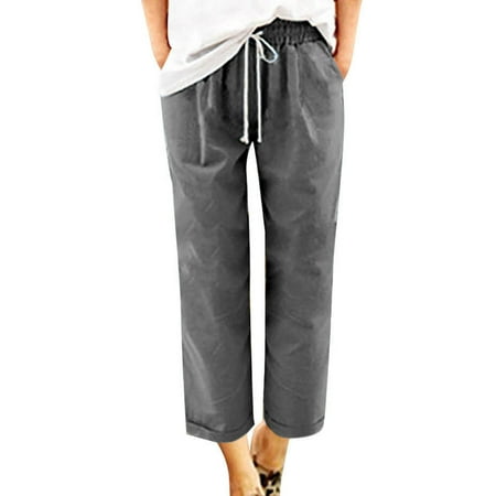 Jogger Pajama Pants for Women Cargo Pants Women Baggy Women s Fashion Casual Solid Color Elastic Cotton And Linen Trousers Pants Pajama Pants for Women
Jogger Pajama Pants for Women Cargo Pants Women Baggy Women s Fashion Casual Solid Color Elastic Cotton And Linen Trousers Pants Pajama Pants for Women