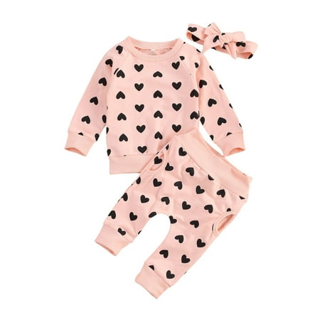 JYYYBF Toddler Baby Boy Girl Spring Fall Winter Polka Dot Two Piece Outfits Long Sleeve SweatshirtPants Set Pink 0-6 Months
JYYYBF Toddler Baby Boy Girl Spring Fall Winter Polka Dot Two Piece Outfits Long Sleeve SweatshirtPants Set Pink 0-6 Months