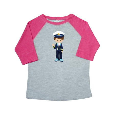 Inktastic Cute Boy Boat Captain Skipper Brown Hair Gift Toddler Boy Girl T-Shirt
Inktastic Cute Boy Boat Captain Skipper Brown Hair Gift Toddler Boy Girl T-Shirt