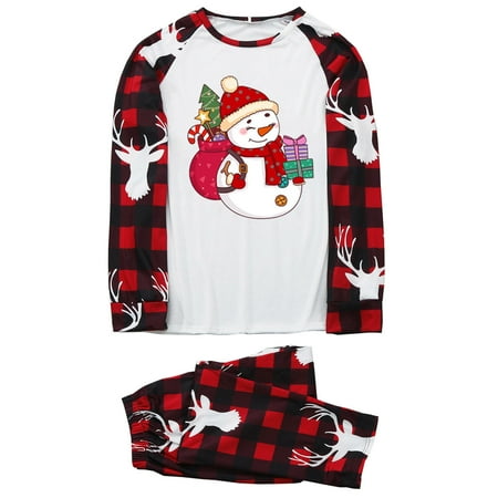 Christmas Gifts Matching Family Pajamas Sets Christmas PJs with Letter and Plaid Printed Long Sleeve Tee and Bottom Loungewear Sleepwear
Christmas Gifts Matching Family Pajamas Sets Christmas PJs with Letter and Plaid Printed Long Sleeve Tee and Bottom Loungewear Sleepwear