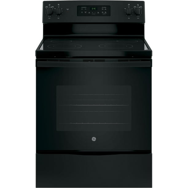 GE Appliances JB645DKBB 30 Inch Electric Freestanding Range Black