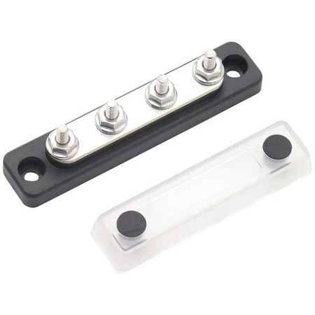 1pc Useful 4 Positions Bus Bar Professional Electric Terminal Junction Block