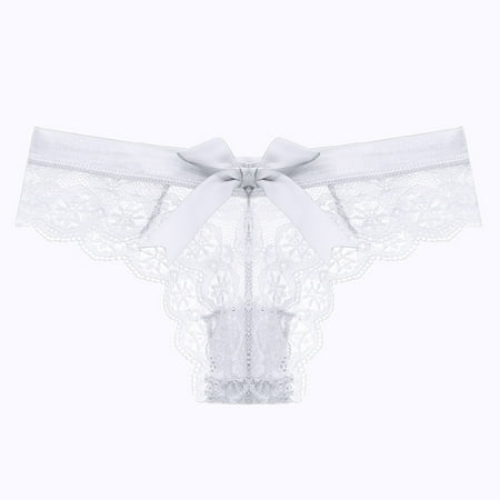 Simplmasygenix Clearance Underwear for Women Plus Size Bikini Botton Lingerie Women s Fashion Lace Flower Transparent Gauze Bow Low Waist G-string Pants Panties Thong
Simplmasygenix Clearance Underwear for Women Plus Size Bikini Botton Lingerie Women s Fashion Lace Flower Transparent Gauze Bow Low Waist G-string Pants Panties Thong