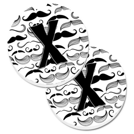 Carolines Treasures CJ2009-XCARC Letter X Moustache Initial Set of 2 Cup Holder Car Coasters Large multicolor
Carolines Treasures CJ2009-XCARC Letter X Moustache Initial Set of 2 Cup Holder Car Coasters Large multicolor