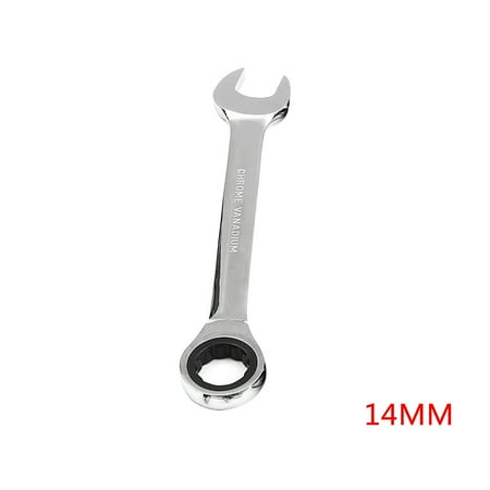 Rinhoo 14mm Gear Wrench Chrome Vanadium Steel Metric Fixed Head Ratchet Spanner Hand Tools 
Rinhoo 14mm Gear Wrench Chrome Vanadium Steel Metric Fixed Head Ratchet Spanner Hand Tools