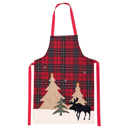 WREA Waterproof Christmas Plaid Apron Colorful Tartan Apron Decorative Kitchen Chef Apron Soft Christmas Apron Smooth Plaid Apron for Home
WREA Waterproof Christmas Plaid Apron Colorful Tartan Apron Decorative Kitchen Chef Apron Soft Christmas Apron Smooth Plaid Apron for Home