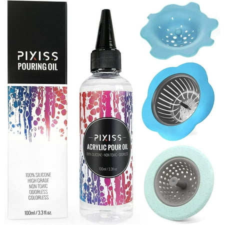 Acrylic Pouring Oil for Creating Cells Perfect Flow Pure High Grade Silicone Acrylic Pouring Flower Strainers 3 Pack
Acrylic Pouring Oil for Creating Cells Perfect Flow Pure High Grade Silicone Acrylic Pouring Flower Strainers 3 Pack