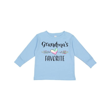 Inktastic Grandmas Favorite- Heart Grandchild Boys or Girls Long Sleeve Toddler T-Shirt
Inktastic Grandmas Favorite- Heart Grandchild Boys or Girls Long Sleeve Toddler T-Shirt