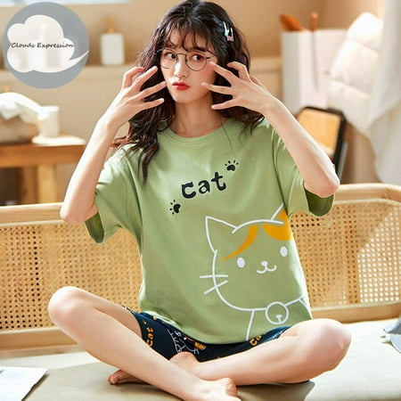 QWZNDZGR Summer Pyjamas Cotton Cartoon Women s Pajama Sets Couple Stripe Sleepwear Mujer Pyjamas Nightwear Mens Pajamas 3XL Home Clothing
QWZNDZGR Summer Pyjamas Cotton Cartoon Women s Pajama Sets Couple Stripe Sleepwear Mujer Pyjamas Nightwear Mens Pajamas 3XL Home Clothing