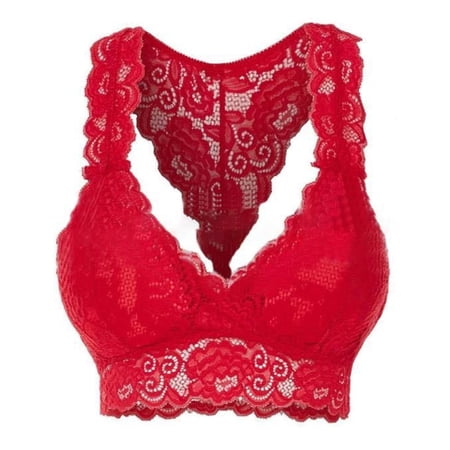 fanshao Women Bra Floral Lace Wide Shoulder Strap Hollow Solid Color Beauty Back Brassiere for Sleeping
fanshao Women Bra Floral Lace Wide Shoulder Strap Hollow Solid Color Beauty Back Brassiere for Sleeping